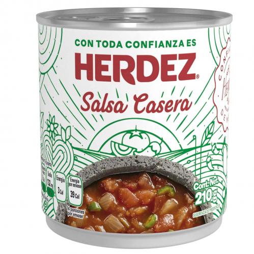 Salsa casera mexicana Herdez 210 gr