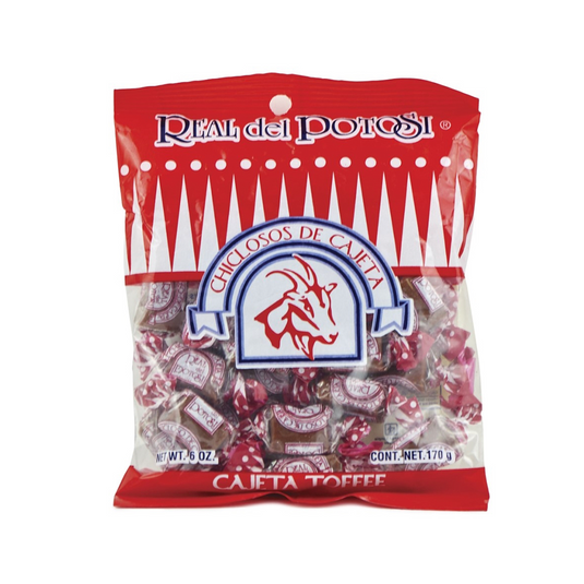 Dulce chicloso de cajeta Real del Potosi 170 gr