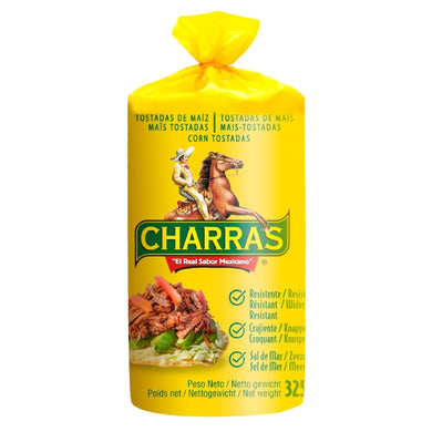 Tostadas de Maiz fritas originales  Charras 325 gr