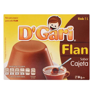 Flan de Cajeta D'Gary 84 gr