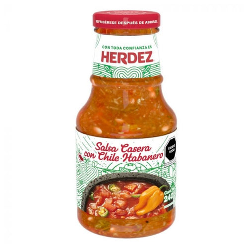 Salsa casera mexicana picante Herdez 240 gr