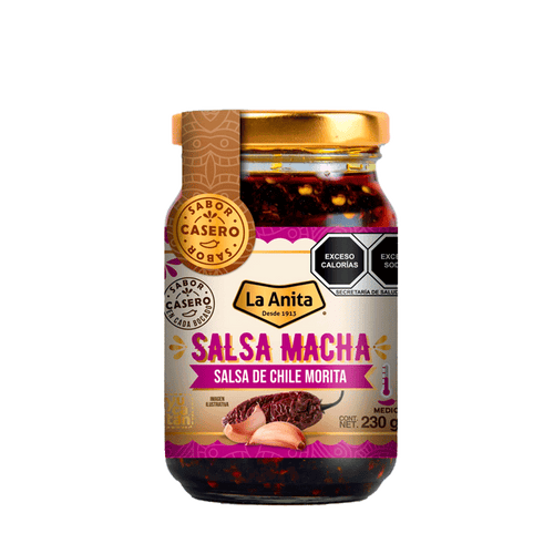 Salsa Macha de Chile Morita La Anita 230 gr