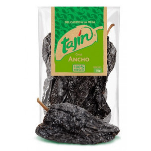 Chile Ancho seco (deshidratado)   TAJIN   (1st    75 grs)