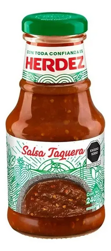 Salsa taquera Herdez 240 gr