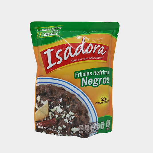 Frijoles Negros Refritos Isadora (Pouch) 430 gr